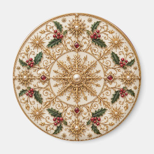 Das Imperiale Winter-Mandala Magnet