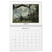 Das Impressionist ~ veränderbar für 2018 Kalender (Mär 2027)