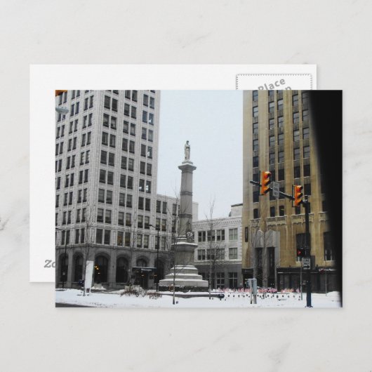 DAS IN DIE GESCHICHTE NEHMEN POSTKARTE (Vorne/Hinten)