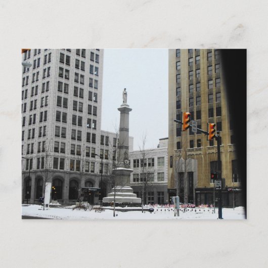 DAS IN DIE GESCHICHTE NEHMEN POSTKARTE (Vorderseite)