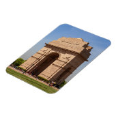 Das India Gate in Neu Delhi Magnet (Linke Seite)