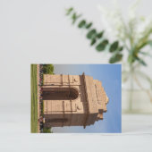 Das India Gate in Neu Delhi  Postkarte (Stehend Vorderseite)