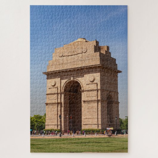 Das India Gate in Neu Delhi Puzzle (Vertikal)