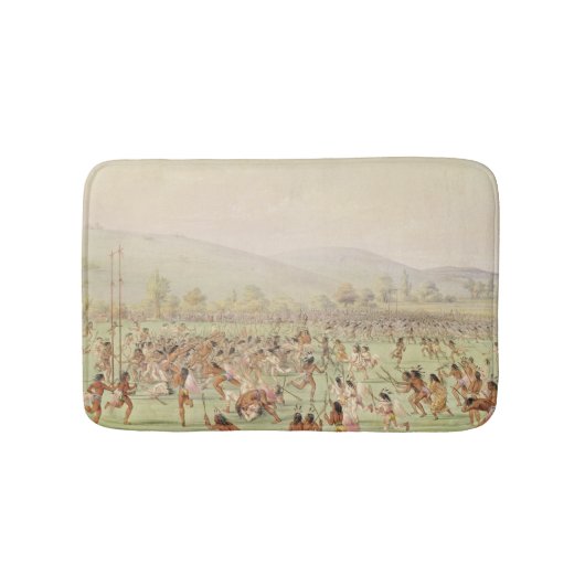 Das indische Ball-Spiel, c.1832 Badematte (Vorderseite)