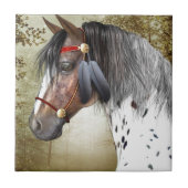 Das indische Pony Fliese (Vorderseite)