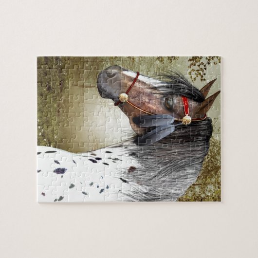 Das indische Pony Puzzle (Horizontal)