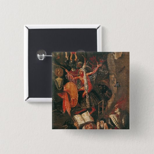 Das Inferno Button (Vorne & Hinten)