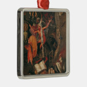 Das Inferno Silbernes Ornament (Rechts)