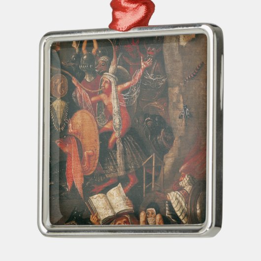 Das Inferno Silbernes Ornament (Links)