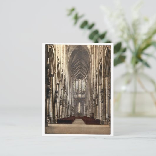 Das Innere der Kathedrale, Köln, Rhein, Deutsch Postkarte (Stehend Vorderseite)
