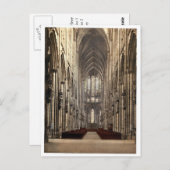Das Innere der Kathedrale, Köln, Rhein, Deutsch Postkarte (Vorne/Hinten)