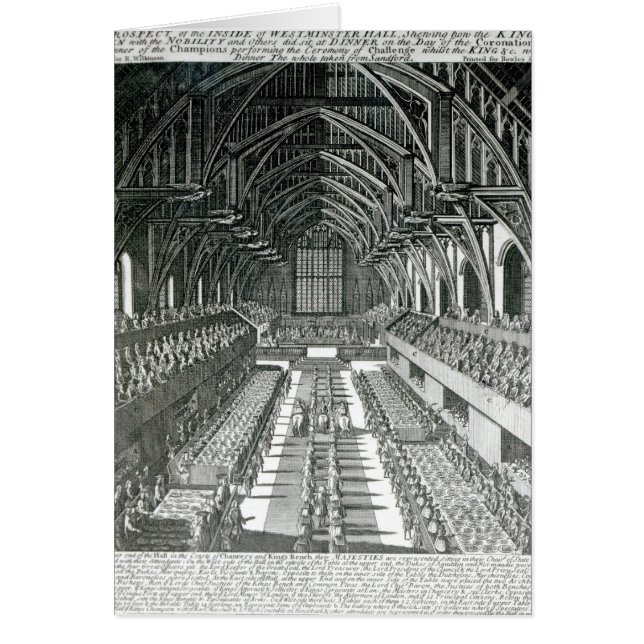 Das Innere der Westminster Hall (Vorne)