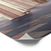 Das Innere des Buurkerk in Utrecht, 1644 Poster (Ecke)