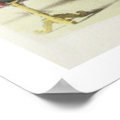 Das Innere des Iyemitsu-Tempels von Nikko, c.18 Poster (Ecke)