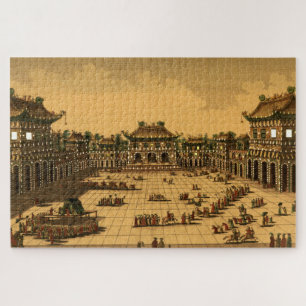 Das Innere des Palastes des Kaisers von China in P Puzzle