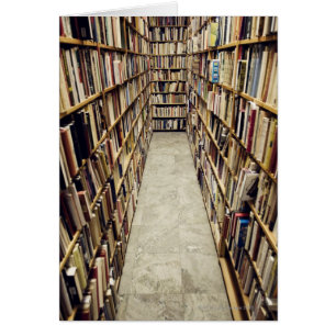 Das Innere einer gebrauchten Buchhandlung Schweden