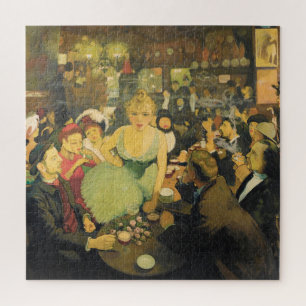 Das Innere von Chez Bruant von Louis Anquetin Puzzle