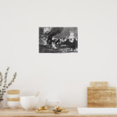 Das Innere von Fort Sumter während der Poster (Küche)