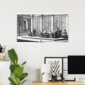 Das Inquisitionstabelle Poster (Heimbüro)