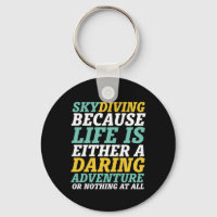 Das inspirierende Skydiving-Leben ist ein schreckl