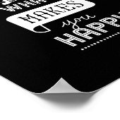 Das inspirierende Zitat von Poster macht Sie glück (Ecke)