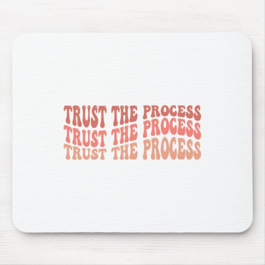 Das inspirierende Zitat zur Liebe des Prozesses Mousepad (Vorne)