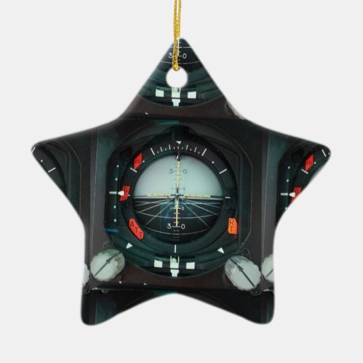 Das Instrument des Pilot Keramikornament (Vorne)