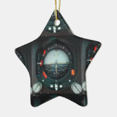 Das Instrument des Pilot Keramikornament (Links)
