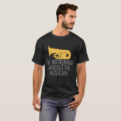 Das Instrument wählt den Musiker-T - Shirt, Tuba T-Shirt (Vorne ganz)