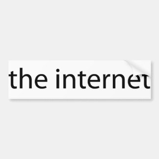 das Internet Autoaufkleber