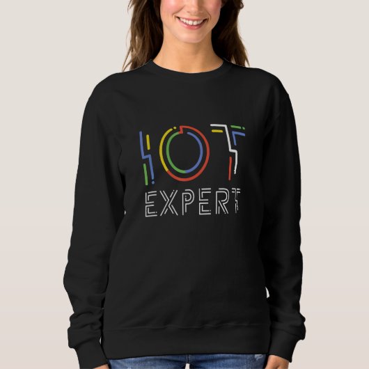 Das Internet der Dinge - intelligentes Datenanalyt Sweatshirt (Vorderseite)