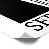 Das Internet ist ein ernstes Geschäft Poster (Ecke)