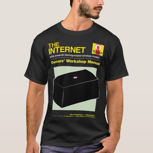 das INTERNET T-Shirt (Vorderseite)
