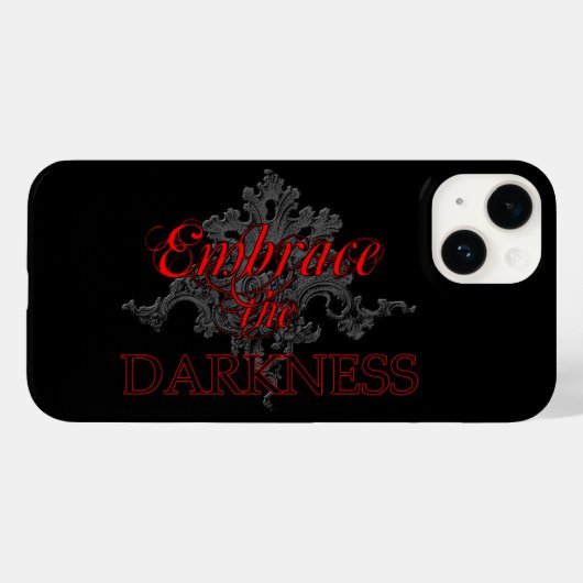 Das iPhone-Case für die Dunkelheit Case-Mate iPhone Hülle (Rückseite (Horizontal))