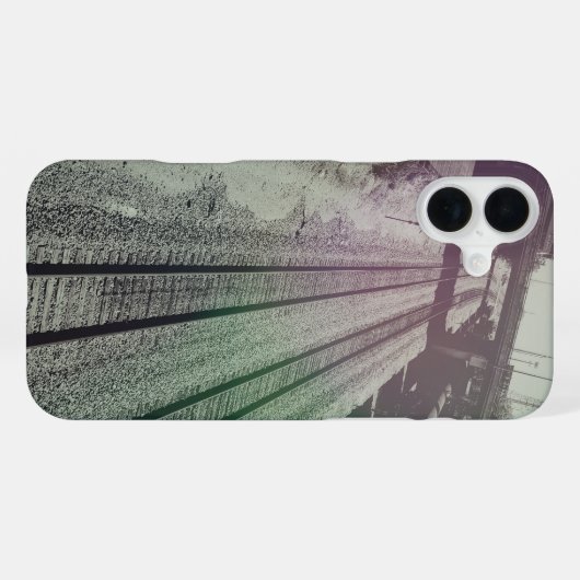 Das iPhone-Gehäuse für Zugtrassen iPhone Hülle (Rückseite (Horizontal))