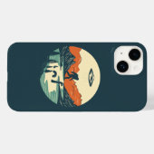 Das iPhone/iPad-Gehäuse mit mythischem Hintergrund Case-Mate iPhone Hülle (Rückseite (Horizontal))