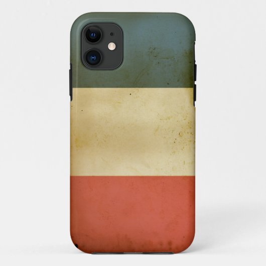 Das iPhone mit französischer Flagge 5 selten vorha Case-Mate iPhone Hülle (Rückseite)