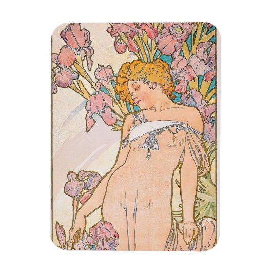 Das Iris Flexible Foto Magnet (Vertikal)