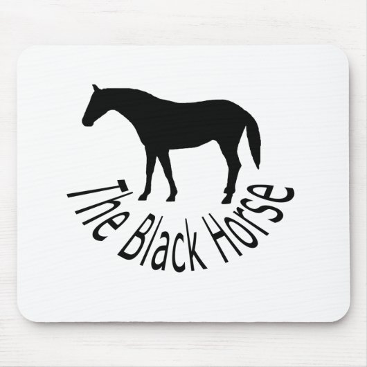 Das irische Pferd Mousepad (Vorne)