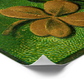 Das Irish Pipe St. Patrick's Day Poster (Ecke)