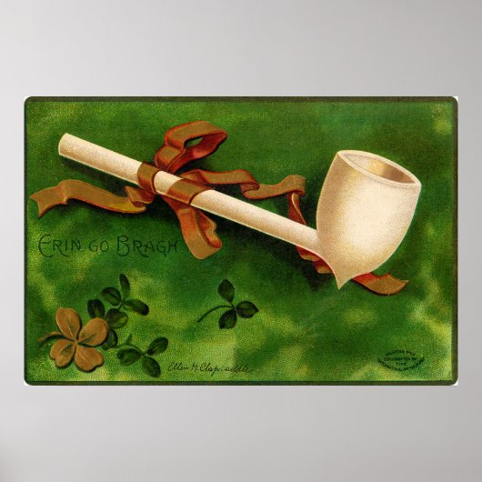 Das Irish Pipe St. Patrick's Day Poster (Vorne)