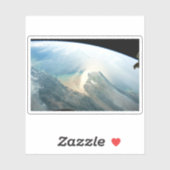 Das Irrawaddy River Delta in Birma (Myanmar). Aufkleber (Blatt)