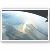 Das Irrawaddy River Delta in Birma (Myanmar). Aufkleber (Vorderseite)