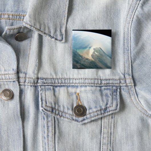 Das Irrawaddy River Delta in Birma (Myanmar). Button (Beispiel)