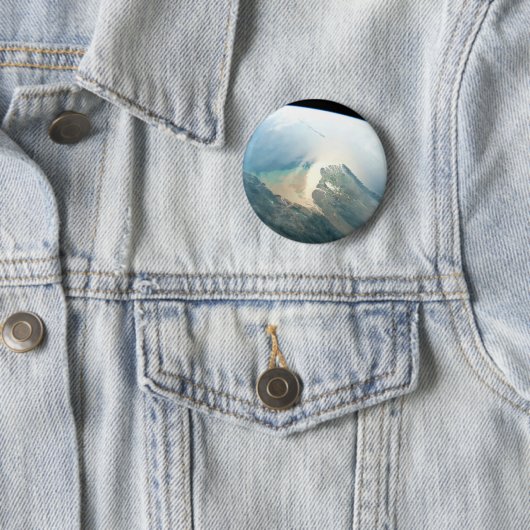 Das Irrawaddy River Delta in Birma (Myanmar). Button (Beispiel)