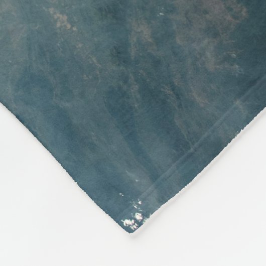 Das Irrawaddy River Delta in Birma (Myanmar). Fleecedecke (Ecke)