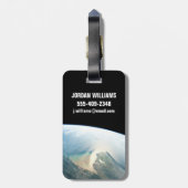 Das Irrawaddy River Delta in Birma (Myanmar). Gepäckanhänger (Rückseite vertikal)