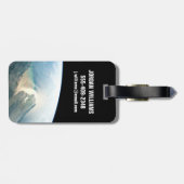 Das Irrawaddy River Delta in Birma (Myanmar). Gepäckanhänger (Rückseite horizontal)