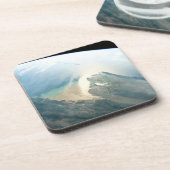 Das Irrawaddy River Delta in Birma (Myanmar). Getränkeuntersetzer (Linke Seite)