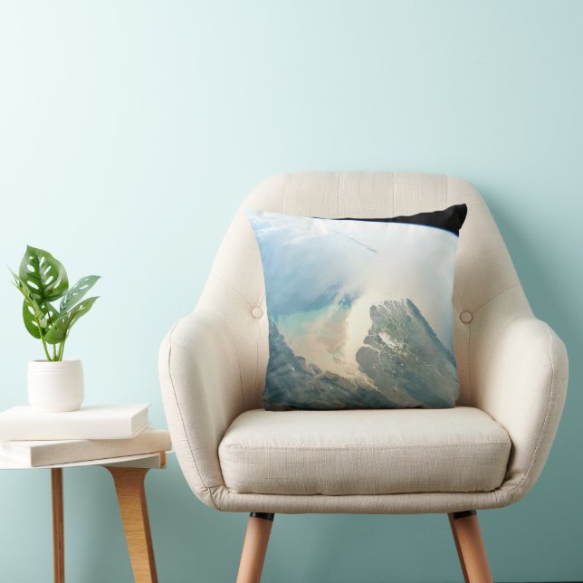 Das Irrawaddy River Delta in Birma (Myanmar). Kissen (Stuhl )